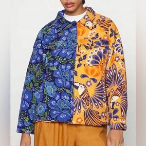 NWT-FARM RIO JACKET YAWANAWA DBL FACE REVERSIBLE WINTER JACKET - SMALL